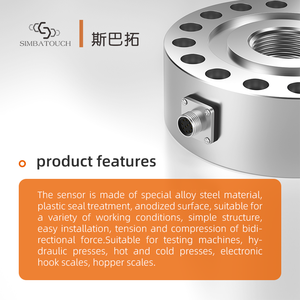 مستشعر قوة الضغط عالي الأداء يقبل الطلبات الصغيرة والطلبات الكبيرة 	 مستشعر قوة دائري هيدروليكي لقياس الحمل - Product Image 3