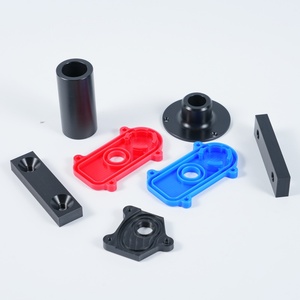 قطع غيار <span class=keywords><strong>ABS</strong></span> مخصصة بدقة عالية للماكينات التي يتم التحكم بها بواسطة الكمبيوتر Peek Black Pom Uhmw المصبوغة من الأكريليك والنايلون وكلوريد البولي فينيل وPtfe وقطع غيار Pmma من المُصنع - Product Image 1