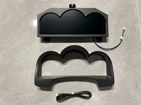 Compteur de vitesse numérique LCD pour voiture LHD&RHD pour Toyota Hilux Vigo Fortuner 2012-2015, tableau de bord automatique, groupe d'instruments avec TPMS