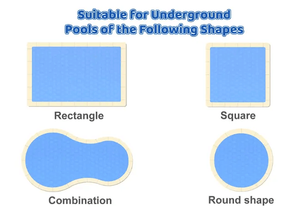 Cubierta de <span class=keywords><strong>piscina</strong></span> solar impermeable de estilo popular Cubierta de <span class=keywords><strong>manta</strong></span> solar azul - Product Image 5