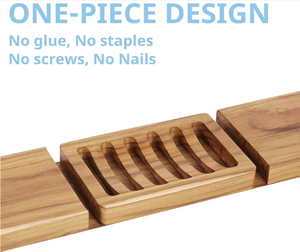 Porte-savon de douche en bambou naturel de haute qualité, prix de gros, écologique - Product Image 5