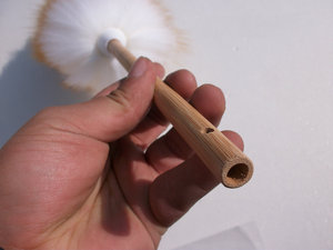 Cao Cấp 100% Tự Nhiên Fluffy Cừu Len Tre Xử Lý Hộ Gia Đình Đồ Nội Thất Làm Sạch Khăn Lau Bụi - Product Image 4