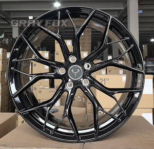 جرايفوكس سيارة سباق رمادي 17-22 بوصة 5X112 5X114.3 بوصة سيارة ركاب مخصصة سبائك الألومنيوم لأودي هوندا بي دبليو بنز - Product Image 2