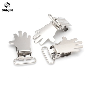 <span class=keywords><strong>Attache</strong></span>-tétine en métal sans plomb pour bébé, multicolore, compatible <span class=keywords><strong>Mam</strong></span>, pour sucettes et tétines - Product Image 2