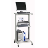 Table d'ordinateur Twinco avec bureau debout à deux niveaux, réglable en hauteur, poste de travail informatique, bureau d'étude, table d'écriture, bureau