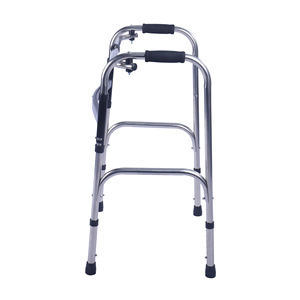 Stainless Steel Folding <b>Walker</b> SNZJ-5002 For <b>Elderly</b> Home And Outdoor Use Walking Aid Rehabilitation Support - Product Image 3