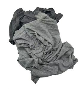 Mezcla de trapos de colores para uso industrial 100 residuos textiles de algodón 10KG 25KG balas de ropa usada trapos cortados - Product Image 2