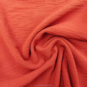 Cey luồng không khí Crepe vải đồng bằng nhuộm <span class=keywords><strong>Polyester</strong></span> Crinkle vải - Product Image 6