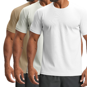 Camiseta Deportiva Casual para <span class=keywords><strong>Hombre</strong></span> EDX4159, Primavera-Verano, Transpirable, de Secado Rápido, Cuello Redondo, <span class=keywords><strong>Manga</strong></span> <span class=keywords><strong>Corta</strong></span>, para Gimnasio - Product Image 6