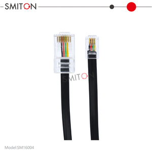 <span class=keywords><strong>Cable</strong></span> de Módem de <span class=keywords><strong>Internet</strong></span>, <span class=keywords><strong>Cable</strong></span> Telefónico de 4 Hilos, 4P4C Macho a 8P4C Macho - Product Image 6