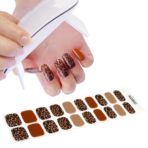 Huizi Gel UV Style Français Produit de Beauté pour Ongles Vente en Gros Nouveaux Autocollants d'Ongles en Gel UV Semi-Durcis Wraps d'Ongles en Gel - Product Image 3