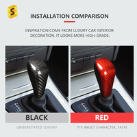 ES N-BM-115 Accessoires Intérieurs De Voiture E90 En Fiber De Carbone Couvercle De Changement De Vitesse Pour BMW E81 E82 E87 E88 E91 X1 E84 Z4 E89