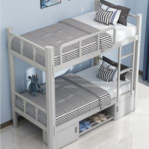 Складная прочная металлическая двухъярусная кровать - Product Image 2