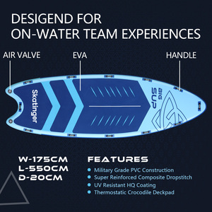 Thêm rộng 10 người nhiều người lớn Inflatable khổng lồ đội sup đứng lên tàu chèo thuyền lớn khổng lồ sup chưa có đánh giá nào - Product Image 6