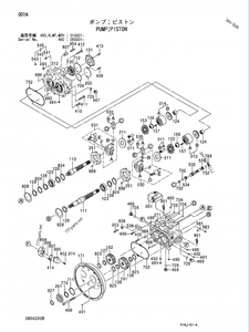 K5V200DPH-XMXR-OE11 9184686 EX450 ZX450-1 ZX470-1 FV30, ZX450, ZX450H, ZX450H-HHE, ZX460LCH-AMS, ZX460LCH-HCME, POMPE HYDRAULIQUE - Product Image 4