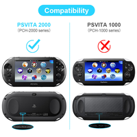 Étui de protection en cristal pour console de jeu vidéo Sony PS Vita 2000, coque de remplacement pour PSV2000, pièces de réparation