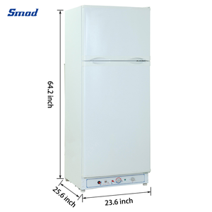 Réfrigérateur congélateur à trois voies à double porte pour le ménage, au kérosène, au GPL, à l'énergie, pour DDG-185B1 - Product Image 4