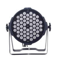 Projecteur LED RGB 54*3W 150W DMX512 3-en-1 IP20 pour Jardin, Église, Mariage, Scène, DJ, Discothèque, Soirée Musicale, Événement, Spectacle