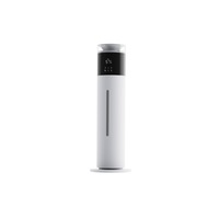 Nuevo humidificador de pie de 8L superventas transfronterizo, purificador de aire doméstico, generador de niebla ultrasónico inteligente con temporizador y 36dB de ruido.