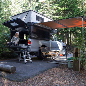 เต็นท์หลังคารถแบบนุ่มสำหรับตั้งแคมป์กลางแจ้ง ใช้กับรถกระบะ F150 รุ่น CANO-S02  วัสดุอะลูมิเนียมน้ำหนักเบา รุ่น A - Product Image 4