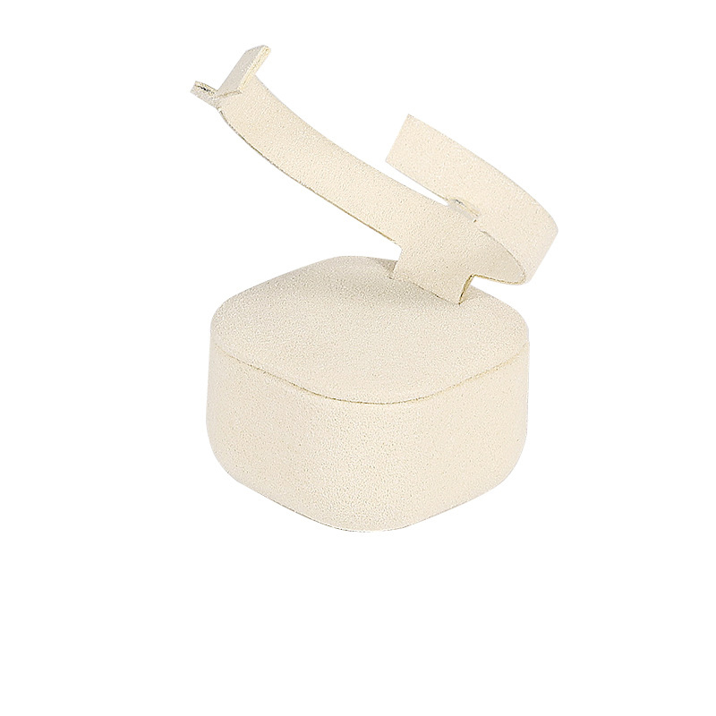 Apricot White C-Shape Bangle Holder