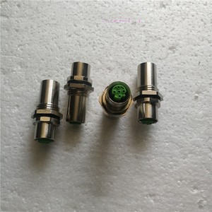 ขั้วต่อ MURR M12 แบบ 5 ขา ตัวผู้ ตัวเมีย สแตนเลส ติดตั้งแบบทะลุแผ่น รองรับมาตรฐาน RoHS 12V - Product Image 2