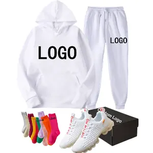 Men's Sportswear Hoodie Men's Summer Sportswear Hoodie + Pants Two Sportswear Fashion Solid Color Men's Suit Custom Suit +gift