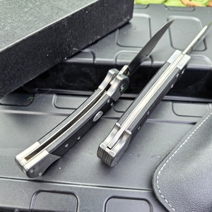 Coltello Pieghevole Stile <span class=keywords><strong>Buck</strong></span> 112 con Lama in Acciaio D2 e Manico in G10, Strumento Tattico Classico per Campeggio, Caccia e Uso Quotidiano, Disponibile negli USA - Product Image 5