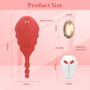 Vibrador con Control Remoto Inalámbrico en Forma <span class=keywords><strong>de</strong></span> Abeja para Parejas <span class=keywords><strong>a</strong></span> Larga Distancia, Estimulador <span class=keywords><strong>de</strong></span> Clítoris con Función <span class=keywords><strong>de</strong></span> Succión, Masturbador - Product Image 4