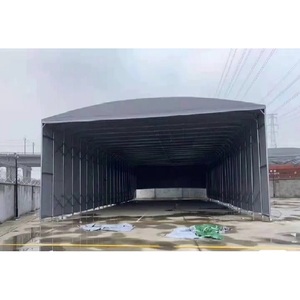 Tente de stationnement mobile commerciale en acier, pliable, étanche, pour garage, abri de voiture, entrepôt, ou lavage de voitures - Product Image 4