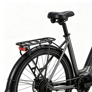Bicicleta Eléctrica Urbana Modelo M10, Motor Trasero de 250W, 7 Velocidades, Cuadro de Acero, Batería de Litio Integrada, Asistencia al Pedaleo, Rueda de 28 Pulgadas, 48V - Product Image 5