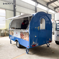 Camion de cuisine mobile multifonctionnel personnalisé du Shandong – Camion de restauration rapide en acier inoxydable pour crêpes, gaufres et pizzas chaudes