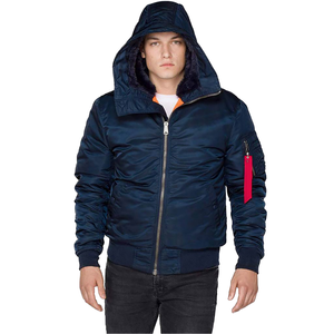 Top High Quality <b>Winter</b> Casual Plain Dyed Latest Design Professional New Unisex Thin Stand Collar Bomber <b>Jacket</b> on Sale - Product Image 1