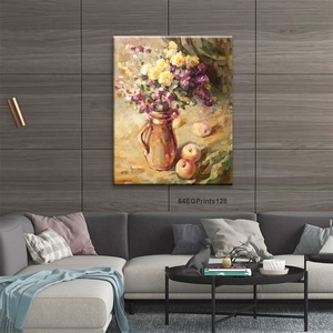 Mesuem Qualità Fatti A Mano Su Ordinazione Ancora Pittura A Olio Del Fiore della Vita Ansimante Dipinti di Alta Qualità Su Tela di Canapa - Product Image 2