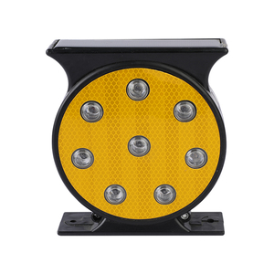 Lampu LED sinkron GPS kecerahan tinggi Delineator pinggir jalan raya LED pagar pembatas plastik tenaga surya lampu berkedip Dealineator - Product Image 1