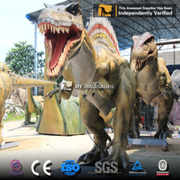 SATILIK MY DINO AD016 Eğlence Parkı Yapay Gerçek Boyutta Robotik Spinosaurus Modeli