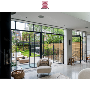<span class=keywords><strong>ประตู</strong></span>เหล็กดีไซน์กระจกแบบฝรั่<span class=keywords><strong>ง</strong></span>เศสสำหรับบ้าน  ผลิตจากโรง<span class=keywords><strong>ง</strong></span>านโดยตรง ดีไซน์ทันสมัย - Product Image 5