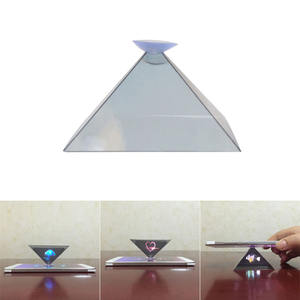 Projecteur d'affichage pyramidal holographique 3D, support vidéo universel pour smartphone intelligent - Product Image 1