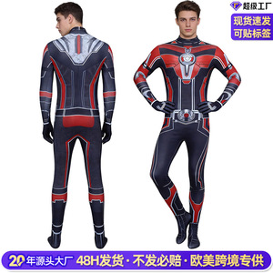 Disfraz de Cosplay de Ant-Man para Adultos, Traje Rojo y Negro, Disfraz de Marvel para Halloween, Disfraz de Anime para Juegos de Rol - Product Image 2