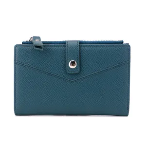 BSCI SEDEX fornitore verificato portafogli portafoglio lungo da donna in pelle PU portafoglio minimalista di alta qualità