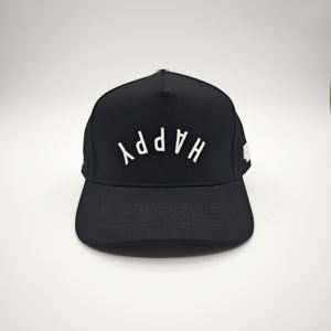 Casquette de baseball Oxford à logo personnalisé, design tendance, broderie en gros, 5 panneaux, design bicolore, coton, unisexe - Product Image 5