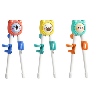 Baguettes d'apprentissage en forme de Y pour enfants de 2 à 4 ans, sans BPA, en ABS, style simple, ustensiles d'entraînement pour tout-petits - Product Image 1