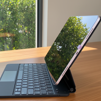 Keyboard Magnetik LED Ajaib Portabel untuk iPad Pro 13-Inci/12.9 Baru