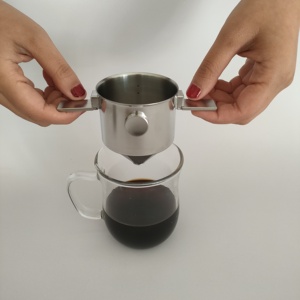 <span class=keywords><strong>Cafetera</strong></span> de Acero Inoxidable sin Filtro de Papel, Multitamaño, OEM, Resistente al Calor, Malla Fina, Apta para Lavavajillas, Venta al por Mayor - Product Image 3