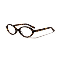 MS MA039 Lunettes de luxe en acétate pour femmes et hommes, monture ovale complète, petite monture, verres en résine, effet écaille de tortue