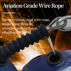 Jalur Tarik Sendiri Kekuatan Tinggi, Alat Konstruksi Keselamatan Perlindungan Penangkap Jatuh dengan Pegangan Terintegrasi - Product Image 3