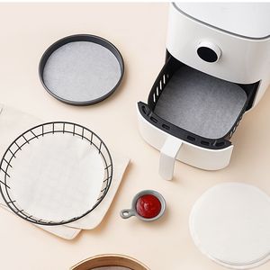 <b>Silicone</b> Parchment Paper Round 18CM 20CM 22CM 24CM 26CM 28CM 30CM 16CM Oven Safe Non Stick <b>Baking</b> Grill Air Fryer Use - Product Image 1