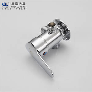 Grifo mezclador Morning Dew de cobre, ajustable en 2 puntos, para calentador de agua solar eléctrico - Product Image 1