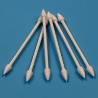 CA-003 Coton-tige ESD à double pointe en papier biodégradable 4,7 mm pour salle blanche et nettoyage industriel