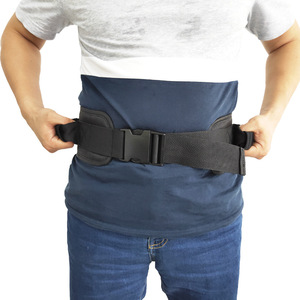 Cinturón de apoyo para caminar Magic Slider, talla única, color negro, para rehabilitación y asistencia de transferencia de personas mayores - Product Image 1